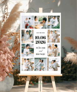 Bảng tên đám cưới Tuấn Anh Bảo Ngọc