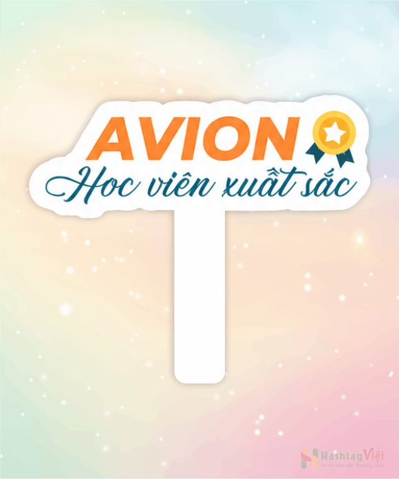 Hashtag trung tâm tiếng anh AVION