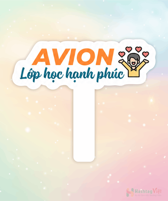 Hashtag trung tâm tiếng anh AVION
