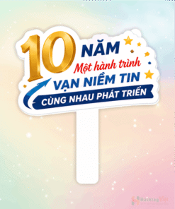 Hashtag kỷ niệm 10 năm thành lập công ty