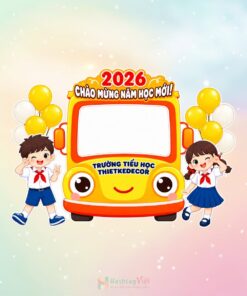 Bộ khung checkin trường học đẹp nhất