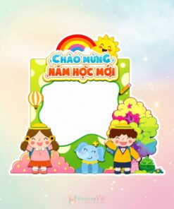 Bộ khung checkin trường học đẹp nhất