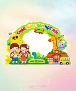 Bộ khung checkin trường học đẹp nhất