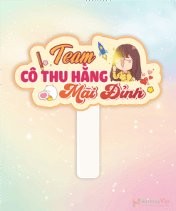 Hashtag cầm tay team thầy cô giáo