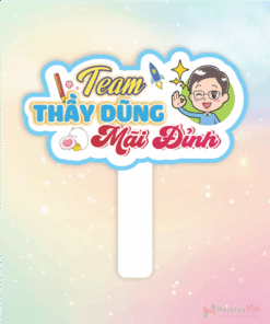 Hashtag cầm tay team thầy cô giáo