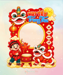 Bộ Khung Checkin Trung Thu Đẹp Nhất 2026