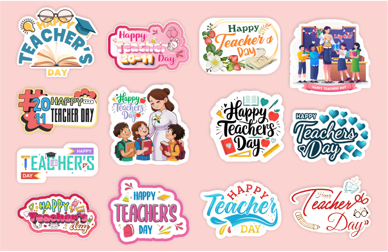 Hashtag happy teachers day